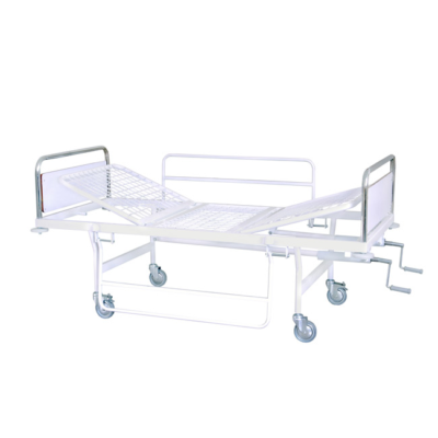 تخت بیمار 2 شکن مکانیکی.
