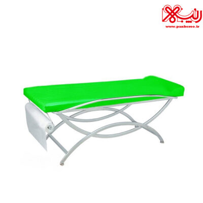 تخت معاینه پایه ثابت هلالی با جای رول