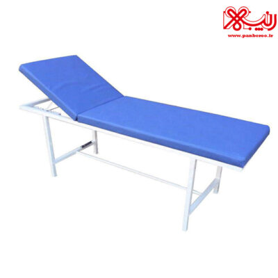 تخت معاینه یک شکن پایه ثابت.