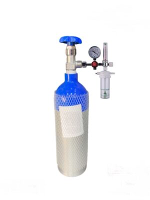 کپسول اکسیژن آلومینیومی پرتابل 2.5 لیتری